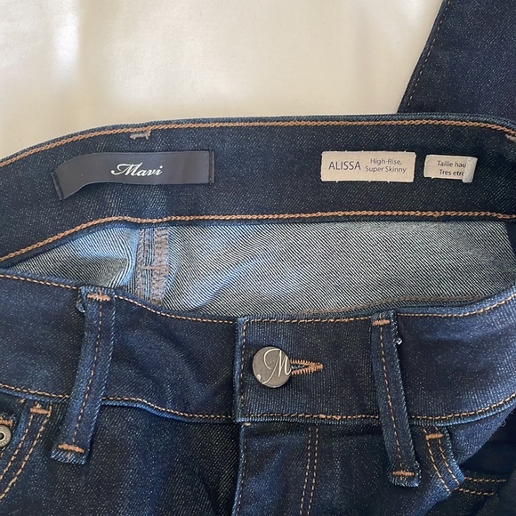 Mavi Alissa High-Rise super skinny jean size 28 - Picture 5 of 7